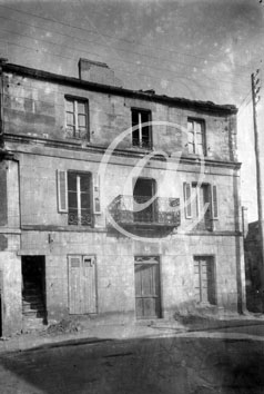 CAEN(14000) Année 1944 La façade d