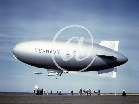 inconnu() Seconde guerre mondiale US Navy en couleurs - Srie 80-GK- : Des ballons dirigeables de l